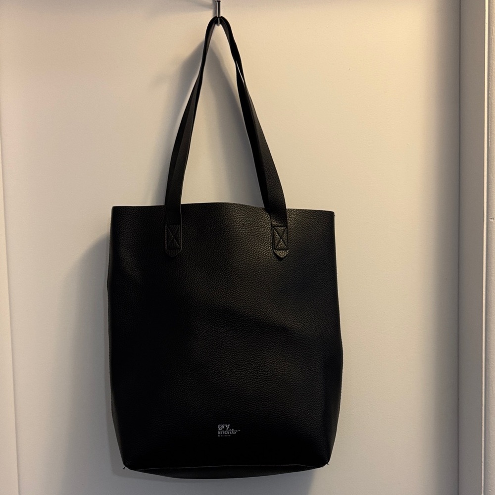 Vegan Leather Tote Bag